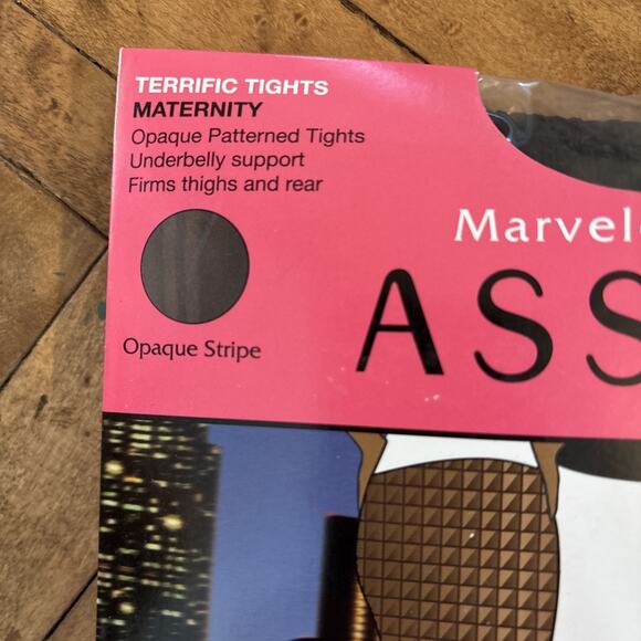 2 NEW Marvelous Mama Assets BY Sara Blakely SPANX Maternity Tights Black Size 4 - Picture 4 of 4